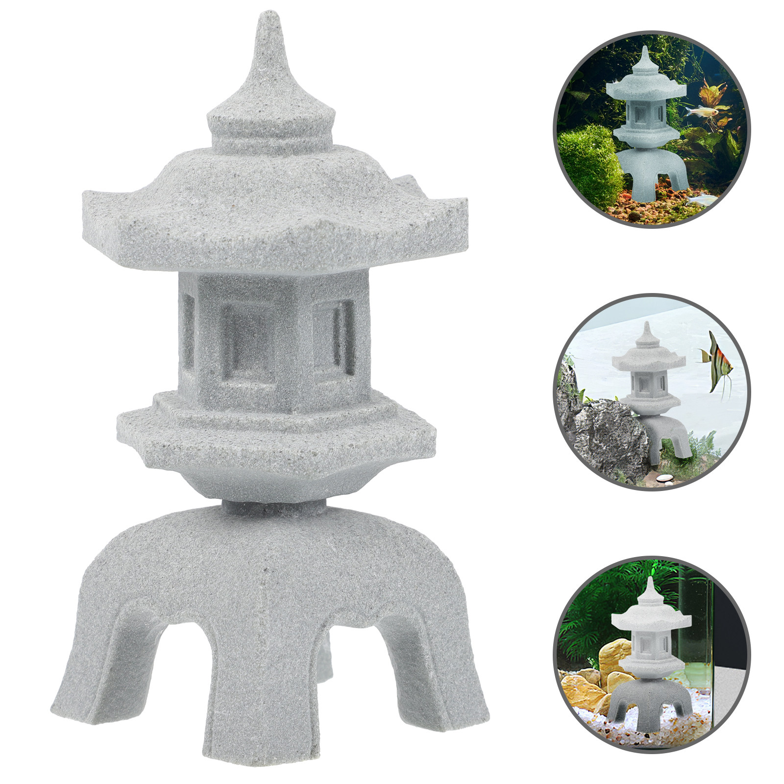 Ornamento de aquário em forma  - Bonsai Garden Landscape Design avaliação e preço
