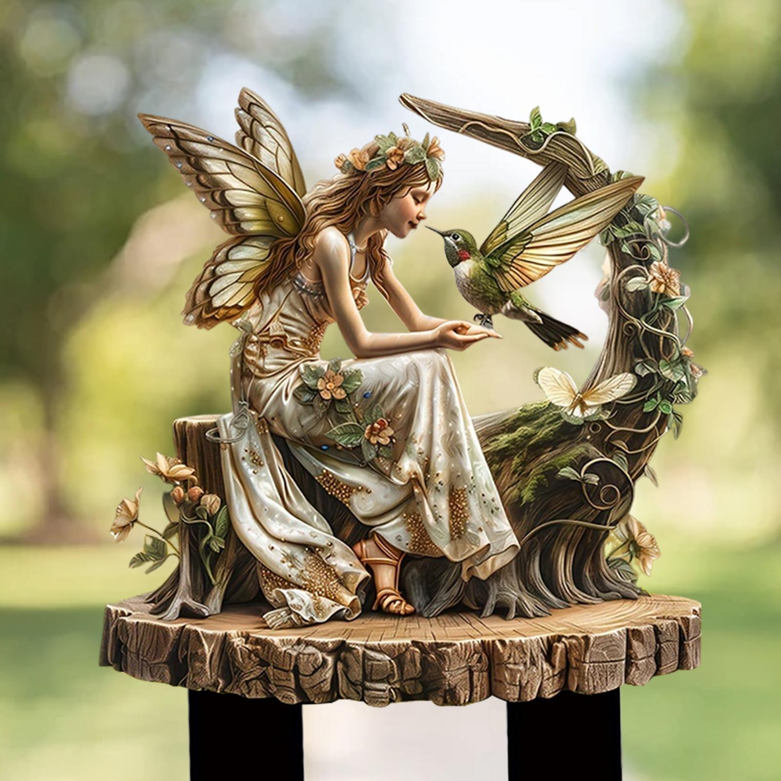 Fada decorativa jardim estaca  - Bonsai Garden Art avaliação e preço