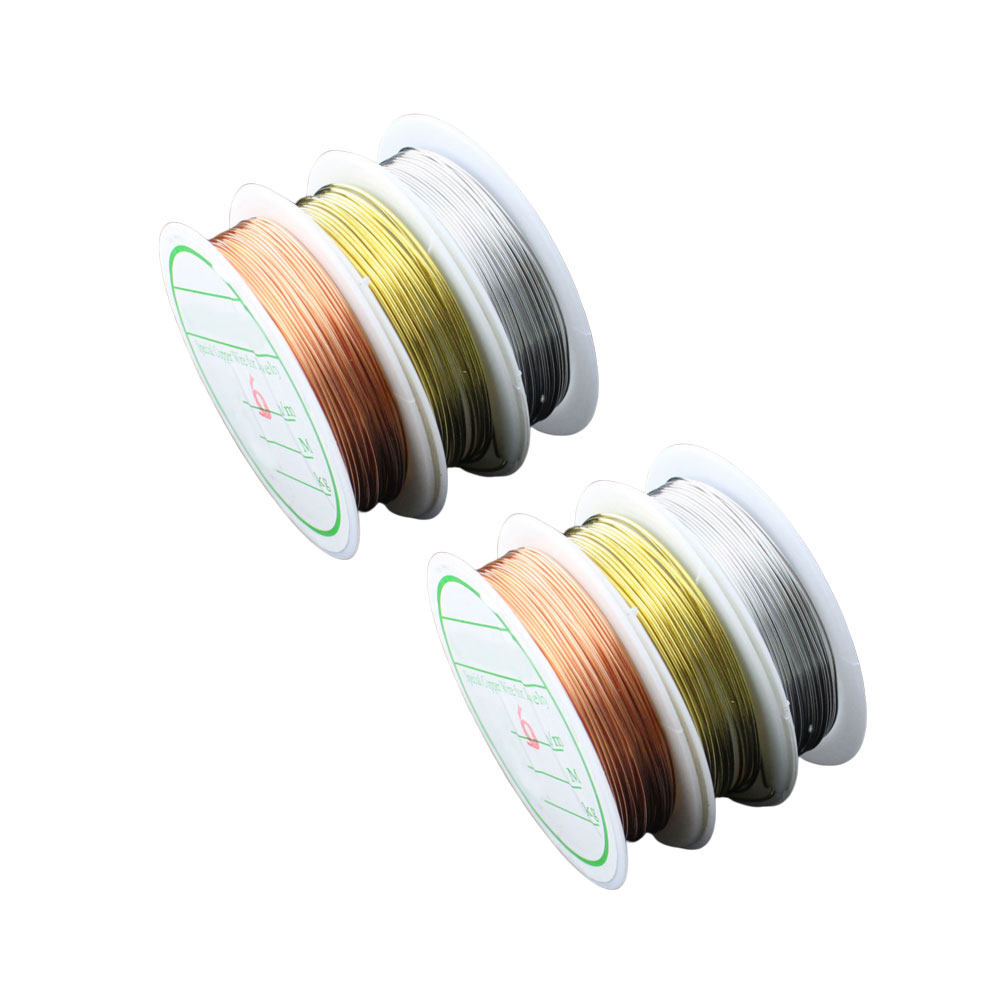 6 rolos de fio de cobre colori - Copper Wire Roll avaliação e preço